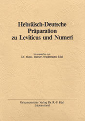 Hebr.Dt.Präparation zu Levit./Nume