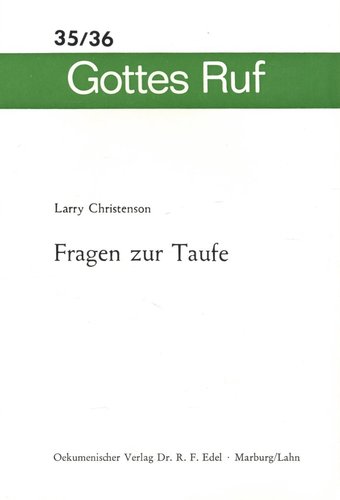 Fragen zur Taufe