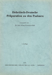 Hebr.Dt.Präparation zu den Psalmen