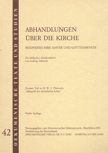 Abhandlungen über die Kirche (Paperback-Ausgabe)
